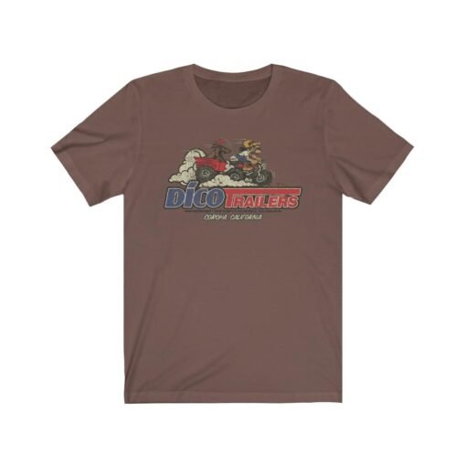 Dico Trailers 1981 Vintage Men's T-Shirt - Image 2