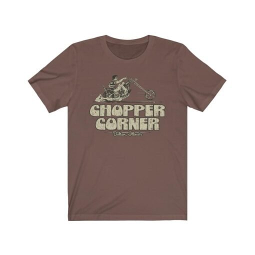 Chopper Corner 1968 Vintage Men’s T-Shirt - Image 3