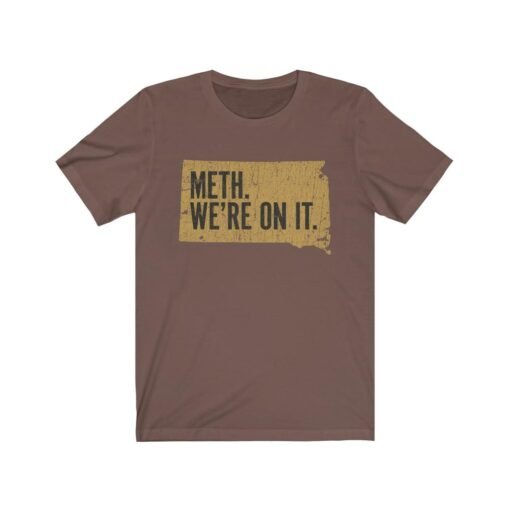 Meth. We're On It. 2019 Vintage Men's T-Shirt - Image 2