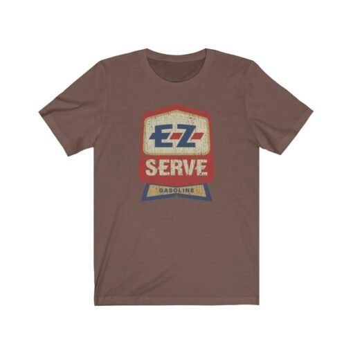 EZ Serve Gasoline 1962 Vintage Men’s T-Shirt - Image 3