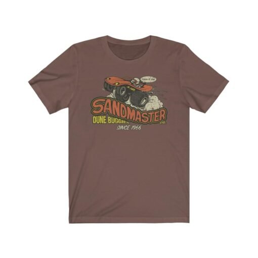 Sandmaster Dune Buggies 1966 Vintage Men's T-Shirt - Image 2