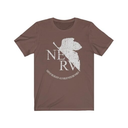 NERV Evangelion 2010 Vintage Men's T-Shirt - Image 2