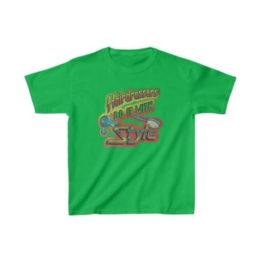 Hairdressers Do It With Style 1982 Vintage Kid's T-Shirt