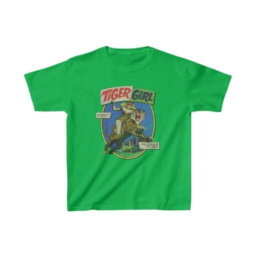 Tiger Girl 1968 Vintage Kid's T-Shirt