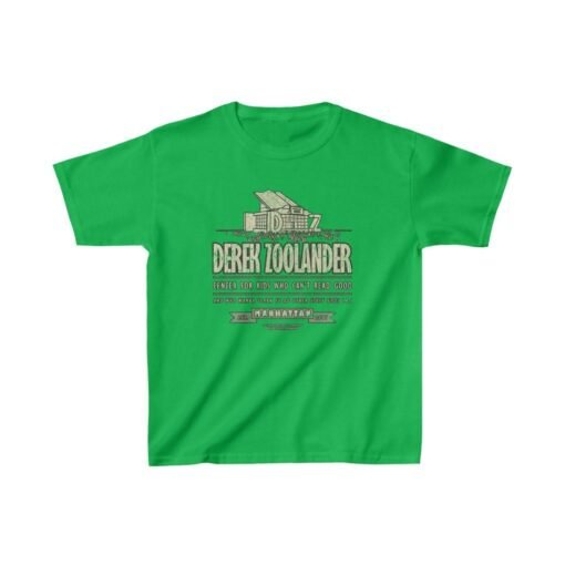 Derek Zoolander Center 2001 Vintage Kid's T-Shirt - Image 3