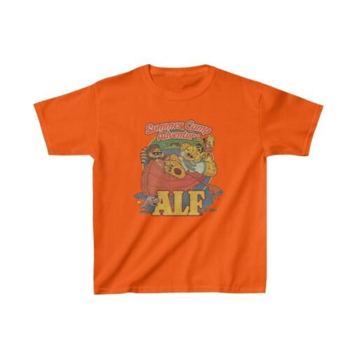 ALF Summer Camp Adventure 1986 Vintage Kid's T-Shirt