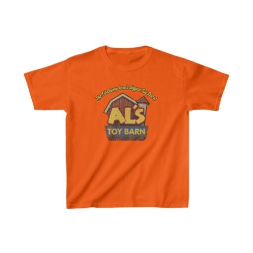 Al’s Toy Barn 1995 Vintage Kid's T-Shirt - Image 4