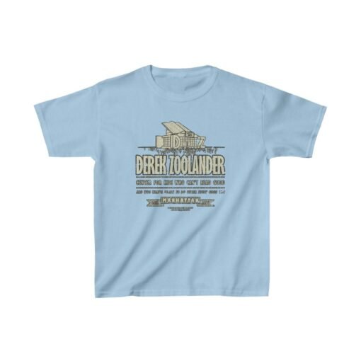 Derek Zoolander Center 2001 Vintage Kid's T-Shirt - Image 5