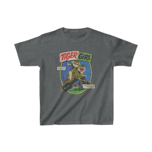 Tiger Girl 1968 Vintage Kid's T-Shirt - Image 6