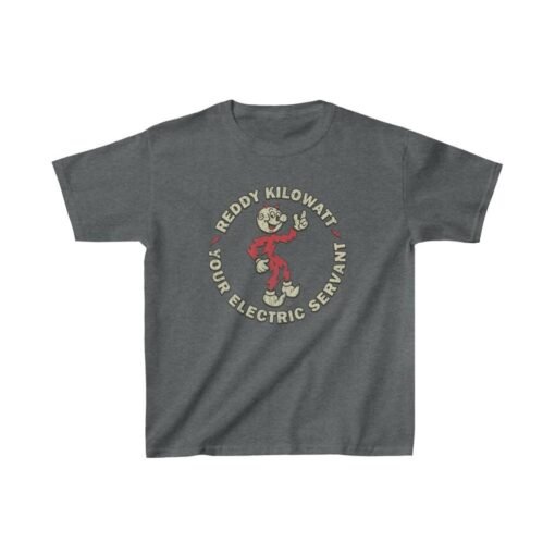 Reddy Kilowatt 1926 Vintage Kid's T-Shirt - Image 5