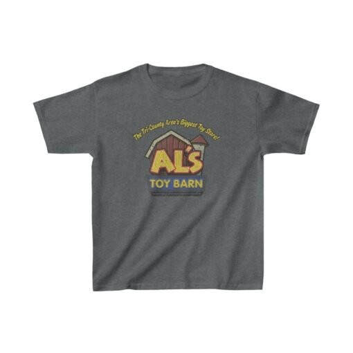 Al’s Toy Barn 1995 Vintage Kid's T-Shirt - Image 5