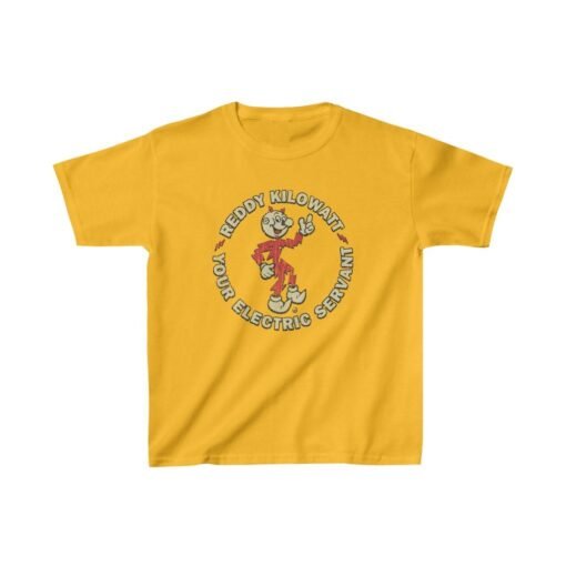 Reddy Kilowatt 1926 Vintage Kid's T-Shirt - Image 4