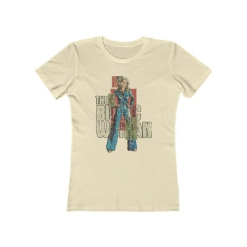 The Bionic Woman 1976 Vintage Women’s T-Shirt - Image 2