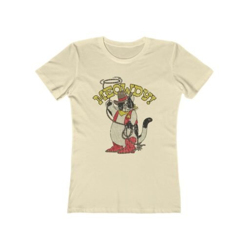 Meowdy Cat 1975 Vintage Women's T-Shirt - Image 3