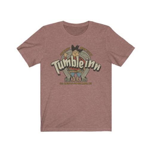 Tumble Inn Wyoming 1942 Vintage Men's T-Shirt - Image 2