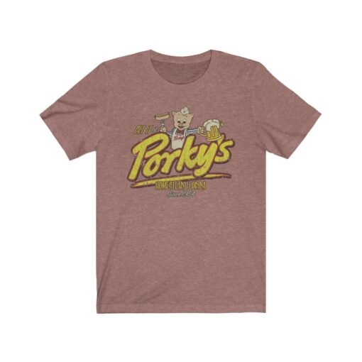 Get It At Porky's 1954 Vintage Men's T-Shirt - Image 2