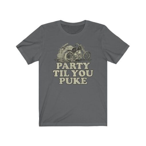 Party Til You Puke 1973 Vintage Men's T-Shirt - Image 4