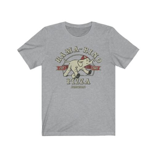 Bama-Bino Pizza 1980 Vintage Men’s T-Shirt - Image 5