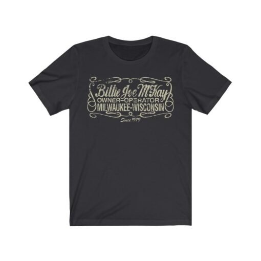 Billie Joe McKay Trucking 1979 Vintage Men's T-Shirt - Image 4