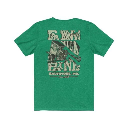 Tom Downey's Wild Paints 1958 F/B Vintage Men's T-Shirt - Image 10