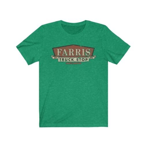 Farris Truck Stop 1976 Vintage Men's T-Shirt - Image 4