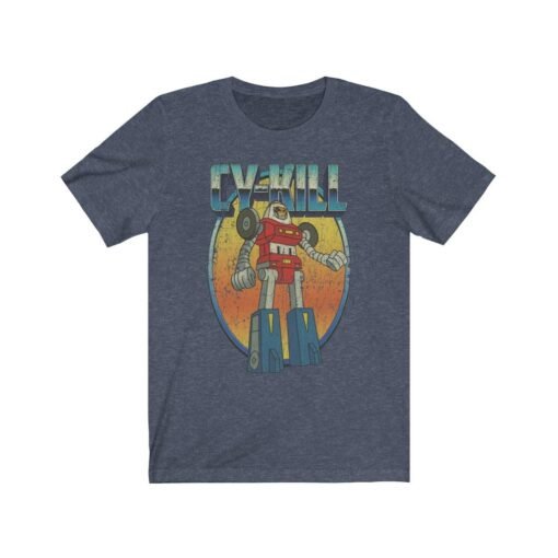 GoBots Cy-Kill 1983 Vintage Men’s T-Shirt - Image 6
