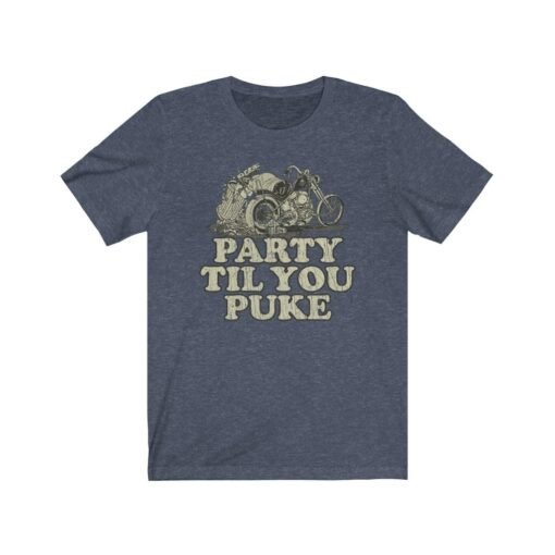 Party Til You Puke 1973 Vintage Men's T-Shirt - Image 5