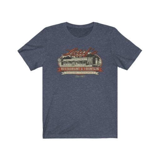 Latif's Restaurant & Fountain 1960 Vintage Men's T-Shirt - Image 6