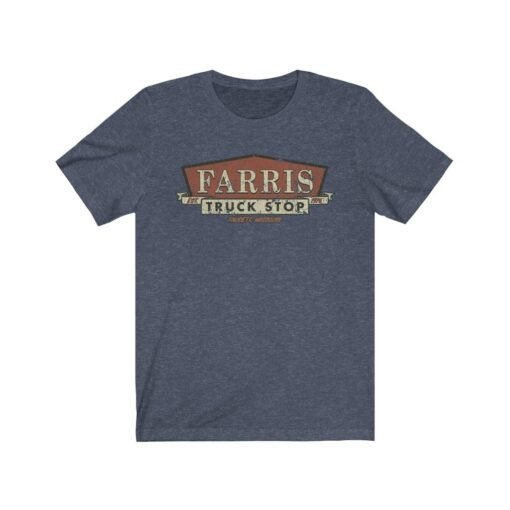 Farris Truck Stop 1976 Vintage Men's T-Shirt - Image 6