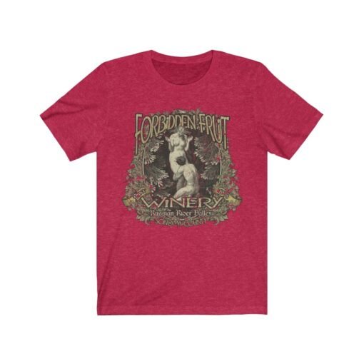Forbidden Fruit Winery 1968 Vintage Men's T-Shirt - Image 6