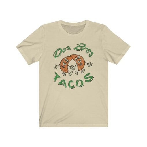 Dos Bros Tacos 2013 Vintage Men's T-Shirt - Image 2