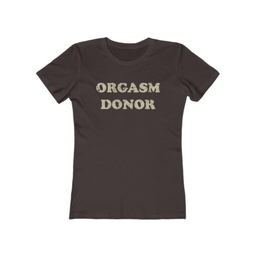 Orgasm Donor 1978 F/B Vintage Women's T-Shirt - Image 3