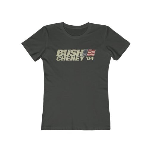 Bush Cheney 2004 Vintage Women's T-Shirt - Image 3