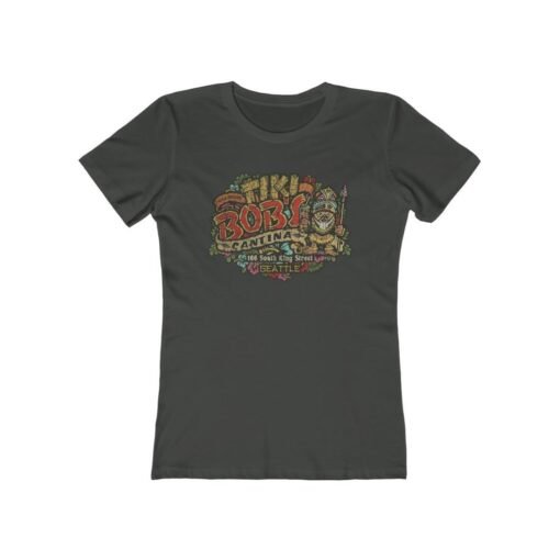 Tiki Bob's Cantina 2002 Vintage Women's T-Shirt - Image 4