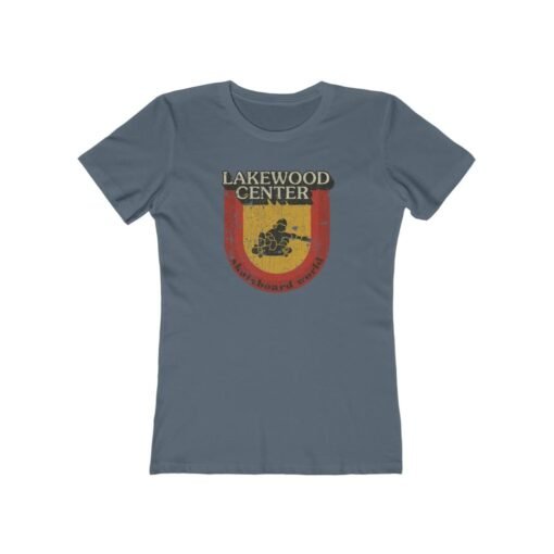 Lakewood Center Skateboard World 1978 Vintage Women's T-Shirt - Image 5