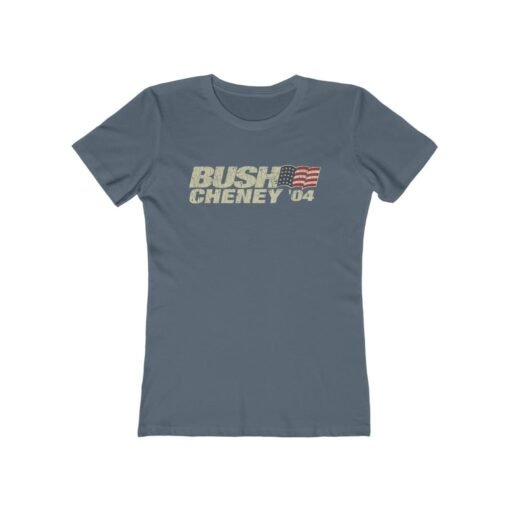 Bush Cheney 2004 Vintage Women's T-Shirt - Image 4