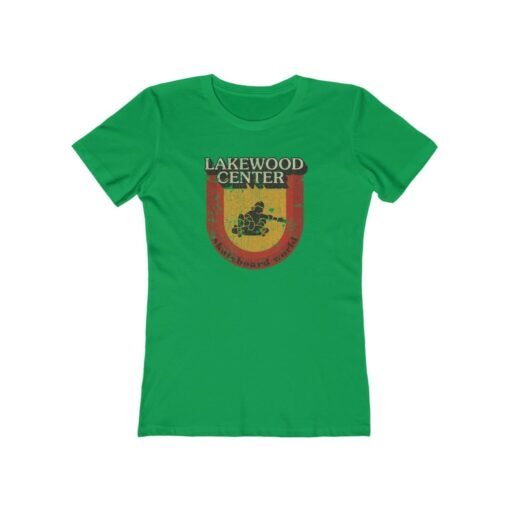 Lakewood Center Skateboard World 1978 Vintage Women's T-Shirt - Image 4