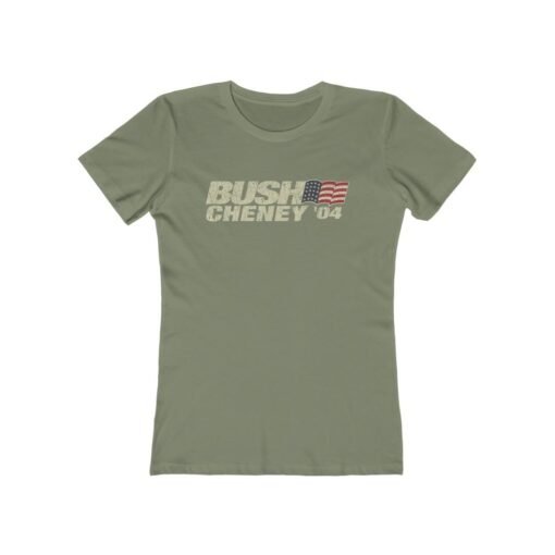 Bush Cheney 2004 Vintage Women's T-Shirt - Image 2