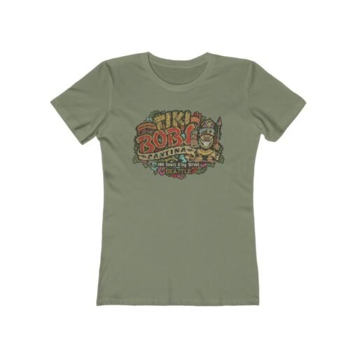 Tiki Bob's Cantina 2002 Vintage Women's T-Shirt - Image 3