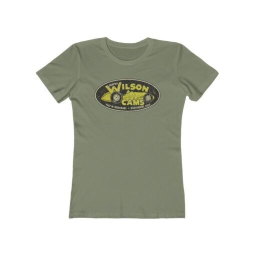 Dempsey Wilson Racing Cams 1963 Vintage Women's T-Shirt - Image 3