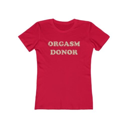 Orgasm Donor 1978 F/B Vintage Women's T-Shirt - Image 11