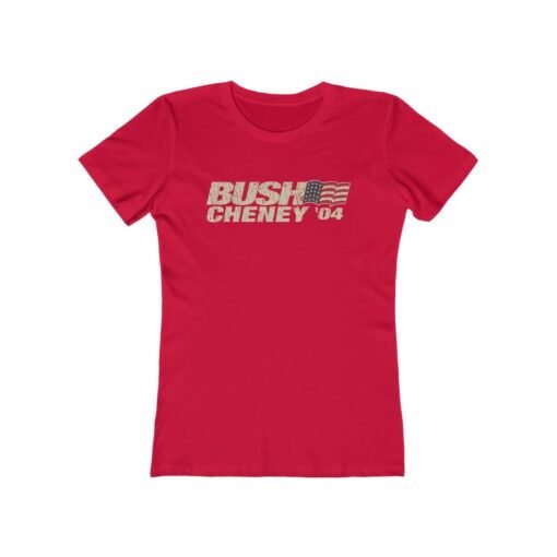 Bush Cheney 2004 Vintage Women's T-Shirt - Image 6