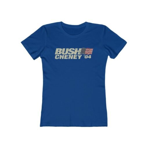 Bush Cheney 2004 Vintage Women's T-Shirt - Image 5