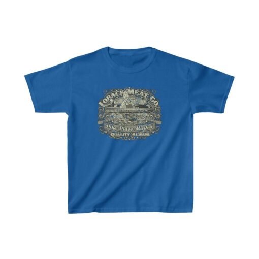 Loback Meat Co. 1946 Vintage Kid's T-Shirt - Image 6