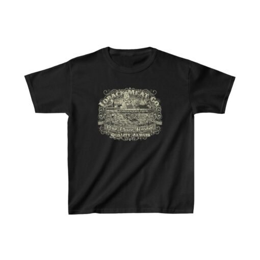 Loback Meat Co. 1946 Vintage Kid's T-Shirt - Image 2