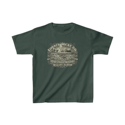 Loback Meat Co. 1946 Vintage Kid's T-Shirt - Image 4