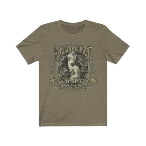 Forbidden Fruit Winery 1968 Vintage Men's T-Shirt - Image 3