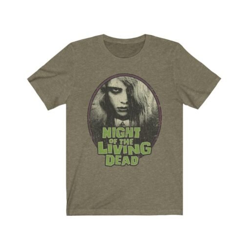 Night of the Living Dead Girl 1968 Vintage Men's T-Shirt - Image 3