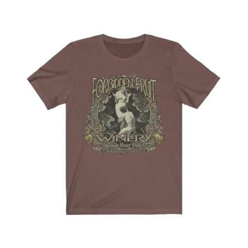 Forbidden Fruit Winery 1968 Vintage Men's T-Shirt - Image 2