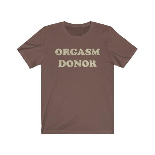 Orgasm Donor 1978 F/B Vintage Men's T-Shirt - Image 3